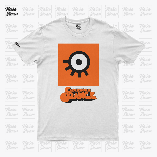 Clockwork Orange_bela Majica Clockwork Orange