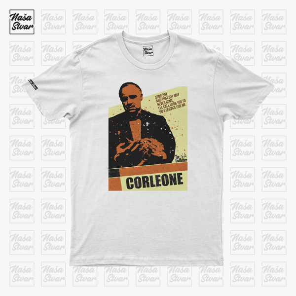 Corleone Artwork_bela Majica Padrino