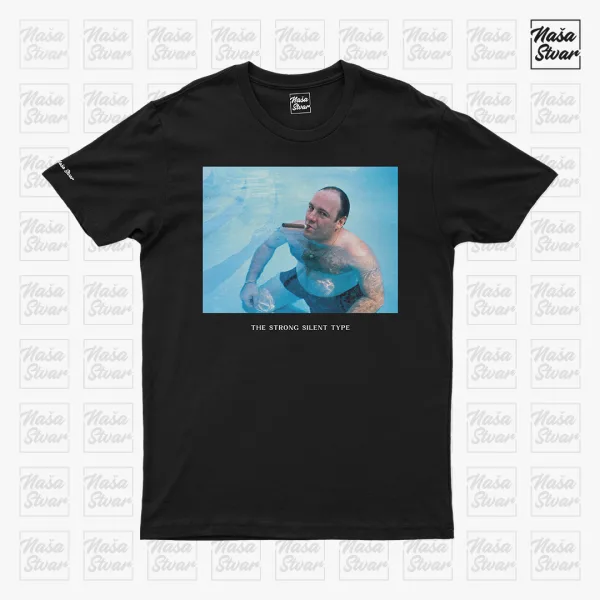 Pool_feed_02 Majica "The strong, silent type"