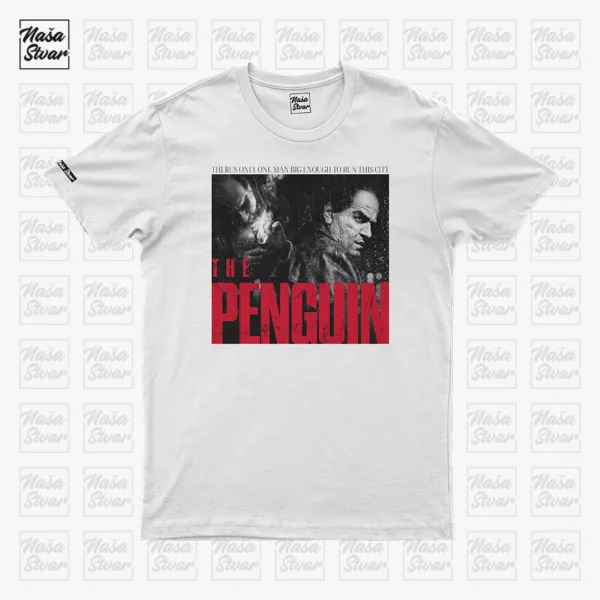 The-Penguin_feed_bela Majica "The Penguin"