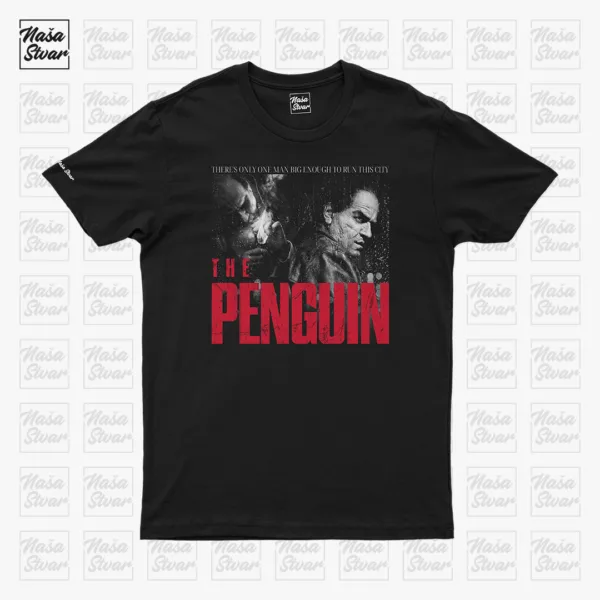 The-Penguin_feed_crna Majica "The Penguin"